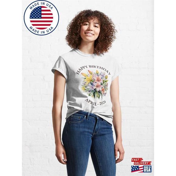 Other - Happy Birthday April  Classic T-Shirt
